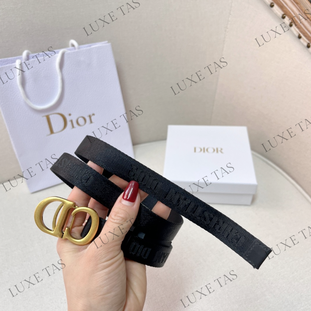 20mm Black Jacquard Saddle Belt Designer Belts for Women