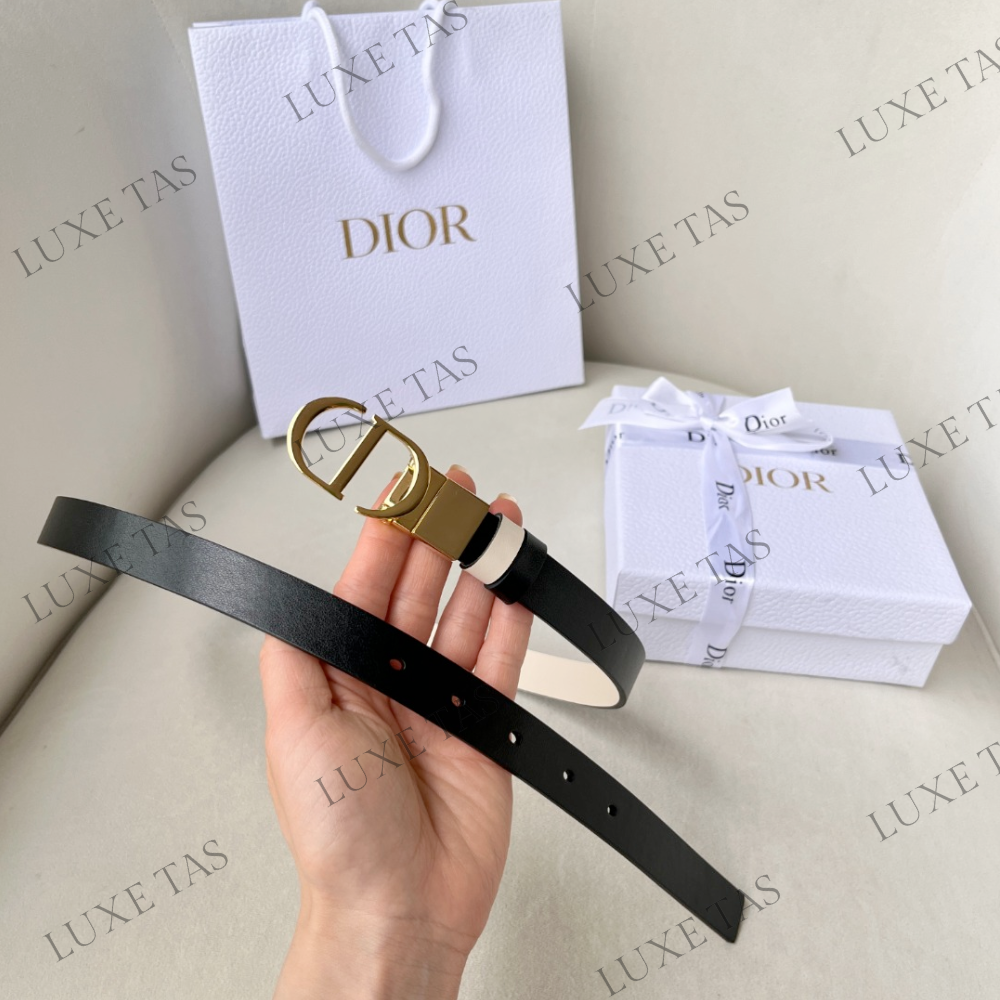 20mm Black and Latte 30 Montaigne Reversible Belt Designer Belts for Women