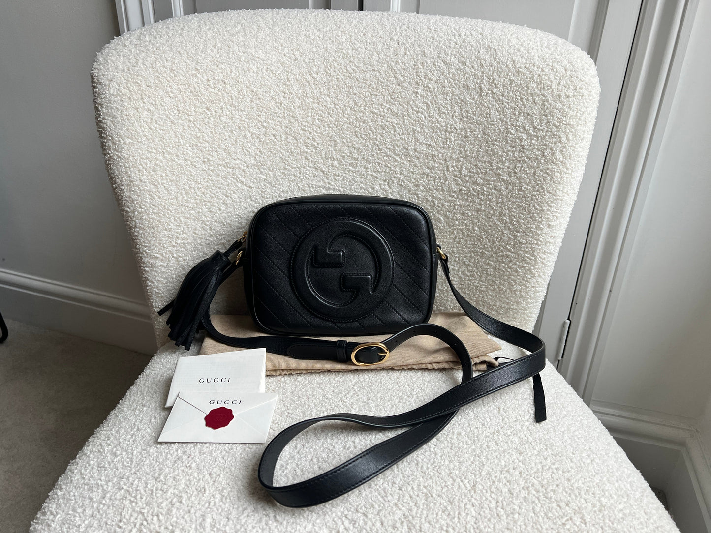 Gucci Black Small Blondie Shoulder Bag (RRP £1380)