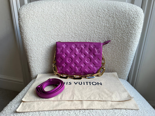 Louis Vuitton Orchidee Pink Coussin BB (RRP £2940)
