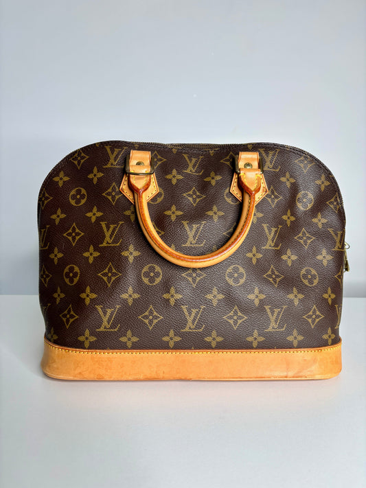 Louis Vuitton Alma PM Monogram Canvas Handbag - Preloved