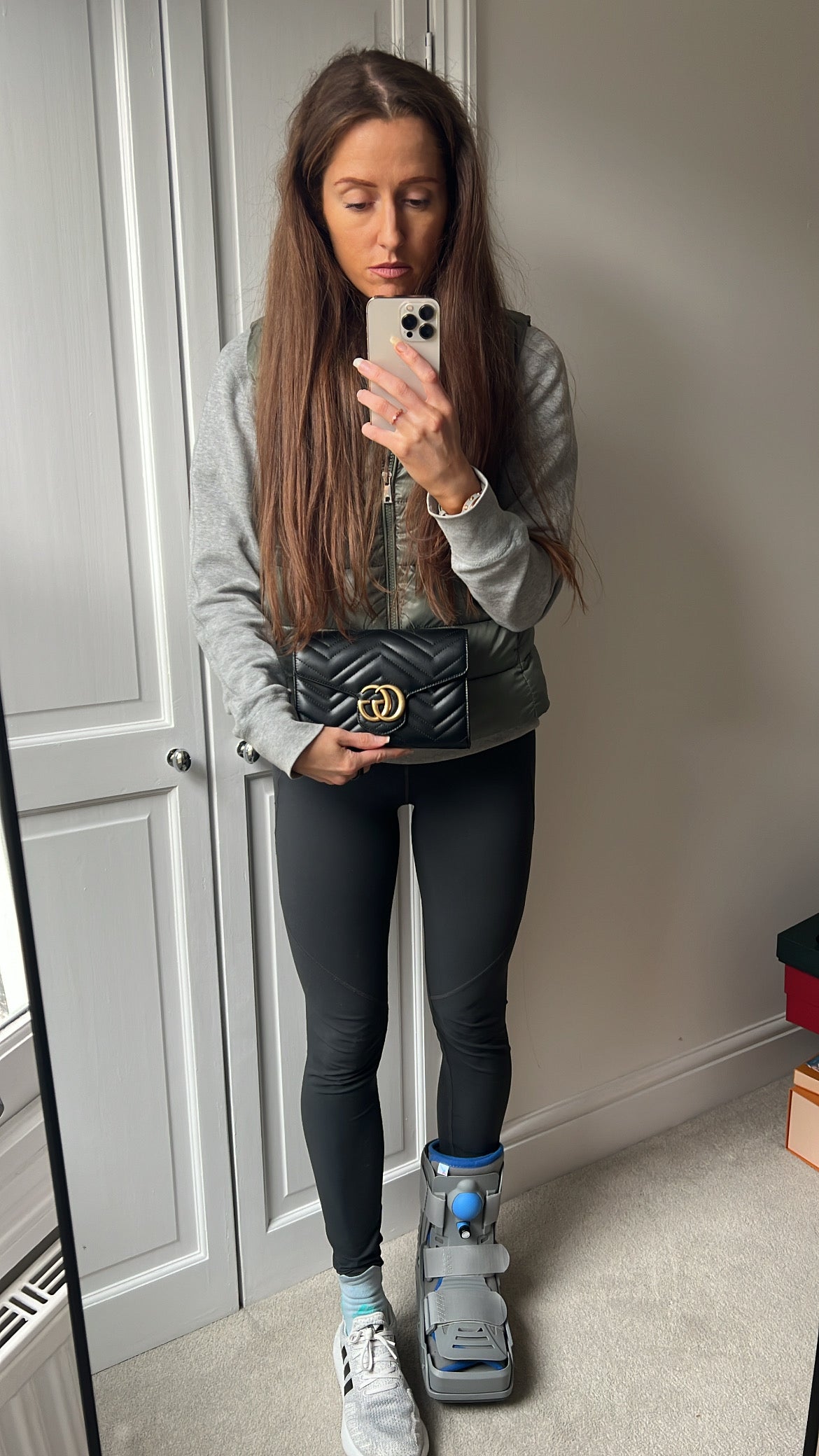 Gucci Black GG Marmont Matelasse Mini Bag (RRP £1320)