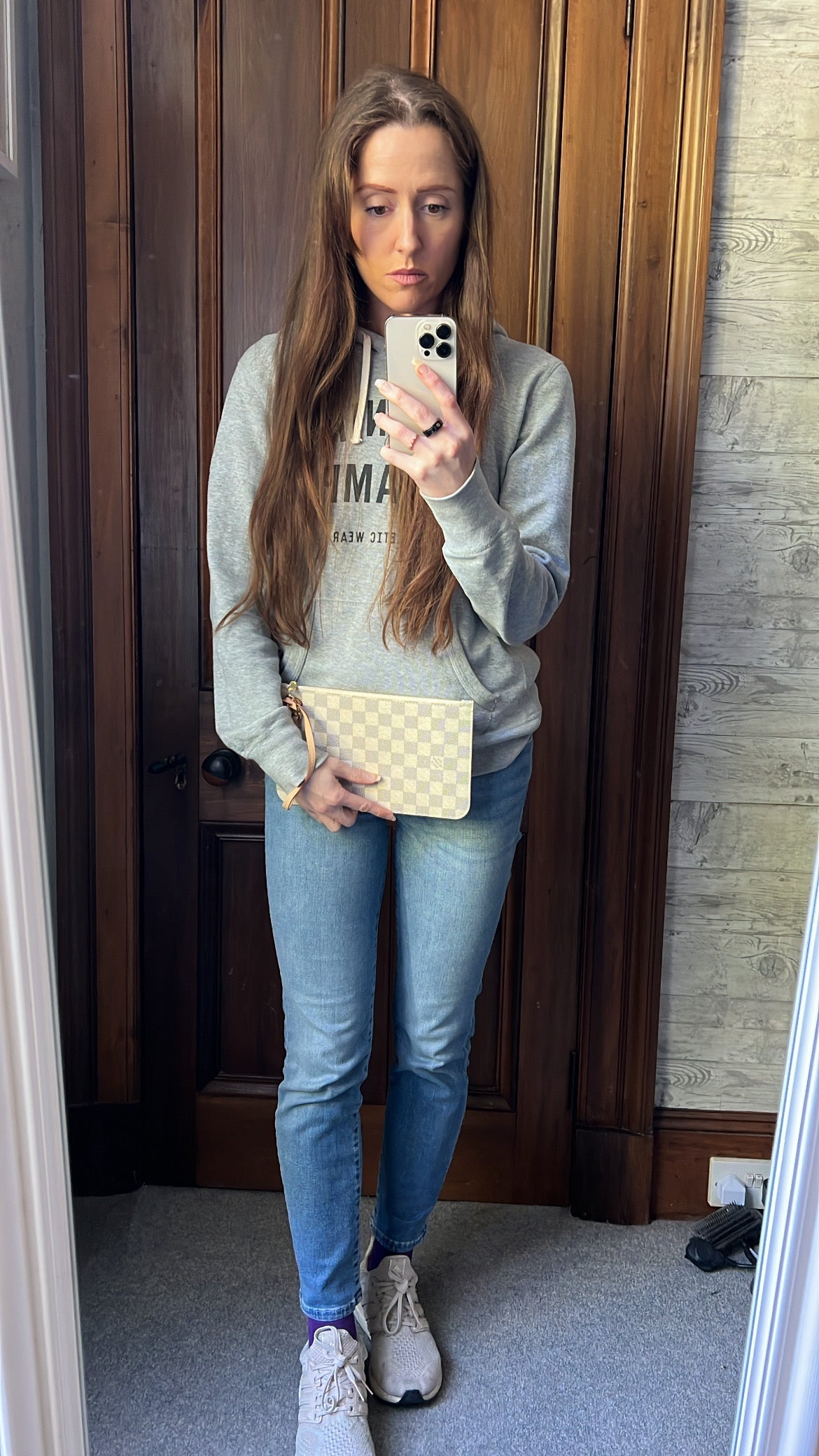 Louis Vuitton Pouch (from Neverfull) in Damier Azur