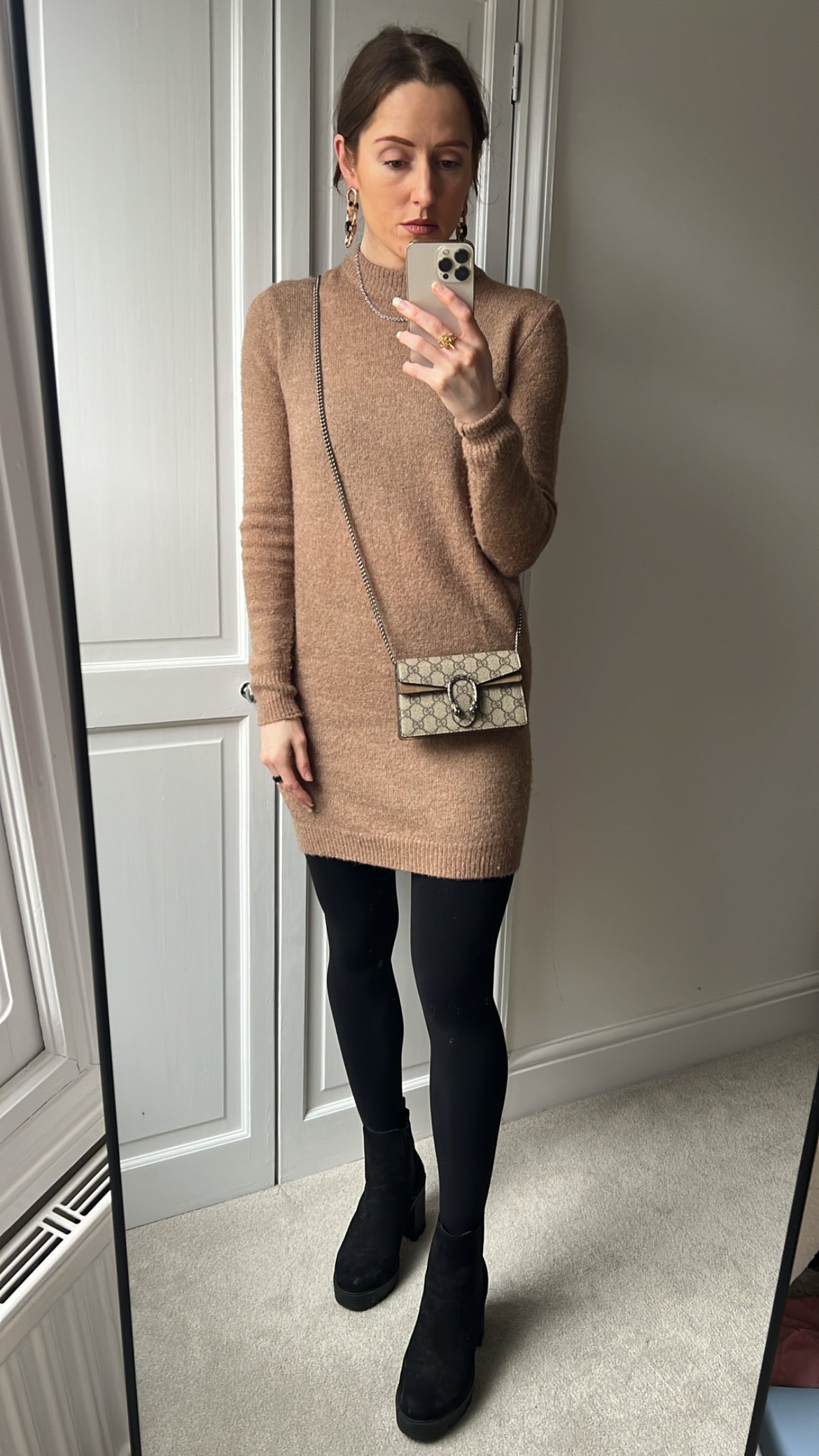 Gucci Dionysus GG Supreme Super Mini Shoulder Bag (RRP £835)