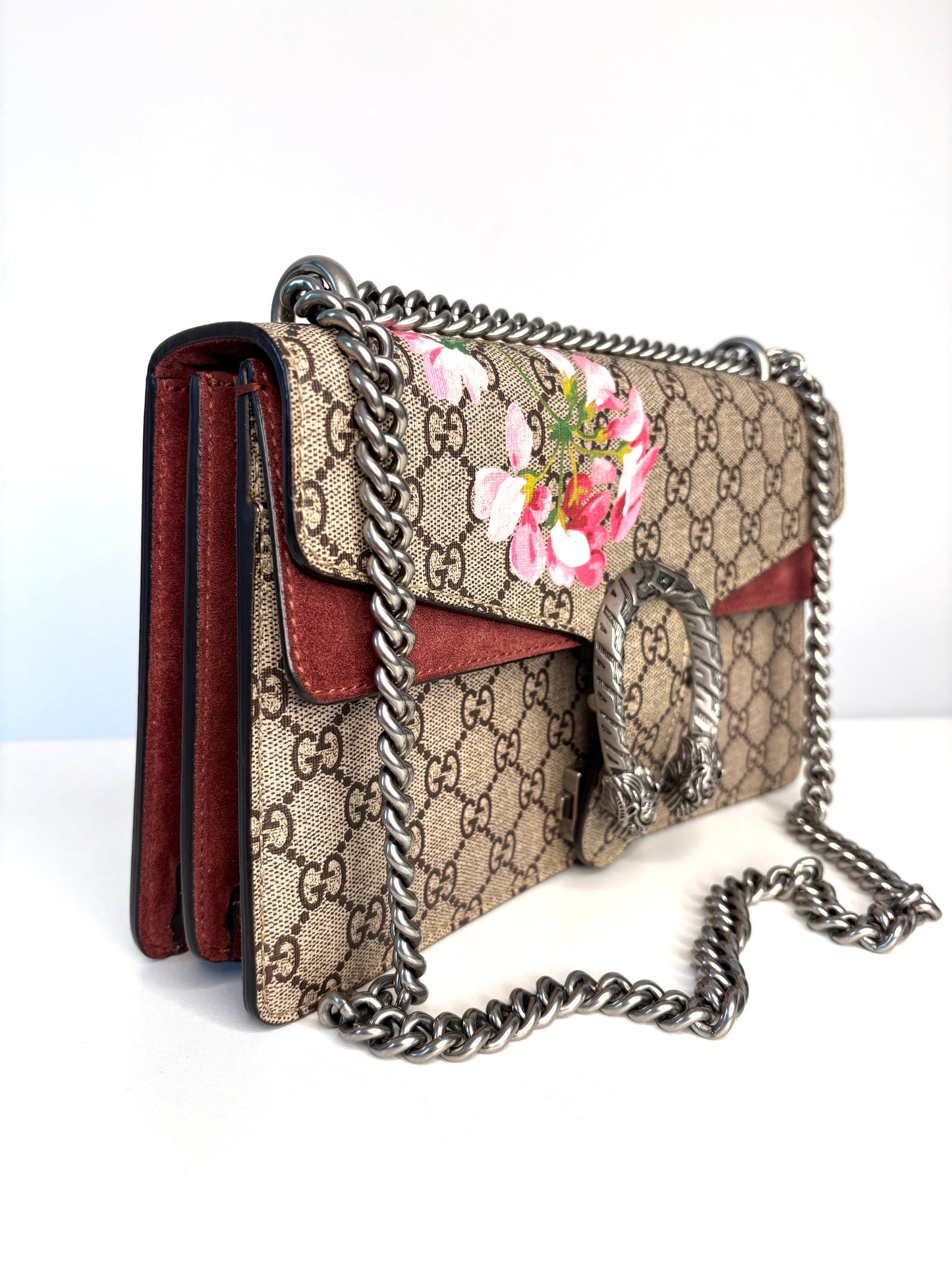 Gucci Dionysus GG Blooms Supreme Shoulder Bag - Preloved