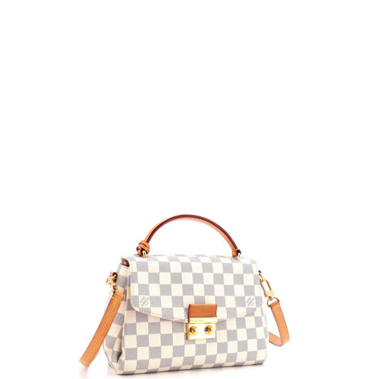 Louis Vuitton Croisette Handbag Damier
