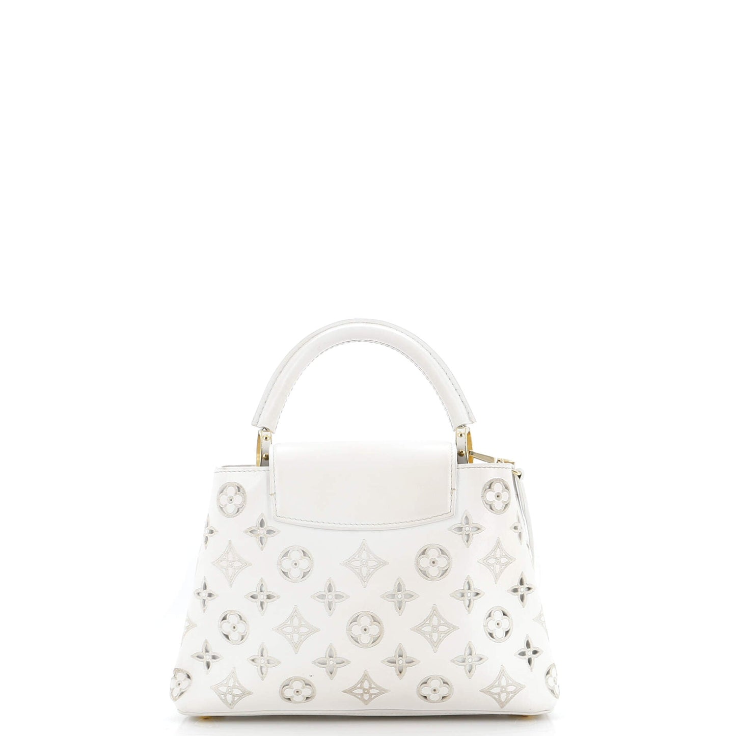 Louis Vuitton Capucines Bag Monogram Cutout Broderie Leather BB