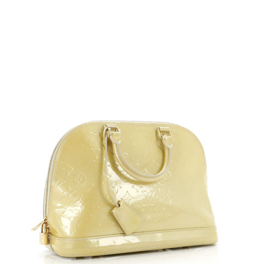 Louis Vuitton Alma Handbag Monogram Vernis PM