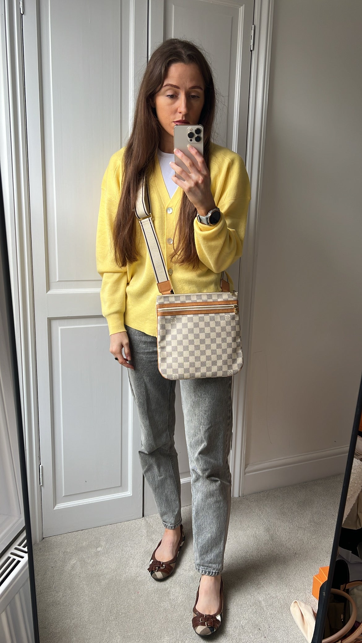 Louis Vuitton Bosphore Messenger Damier Azur