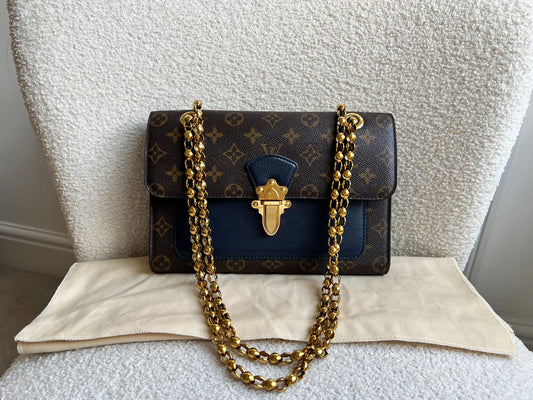 Louis Vuitton Victoire Monogram and Navy (RRP £2000)