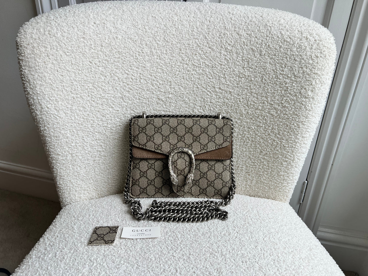 Gucci Dionysus GG Supreme Mini Shoulder Bag (RRP £1,890)