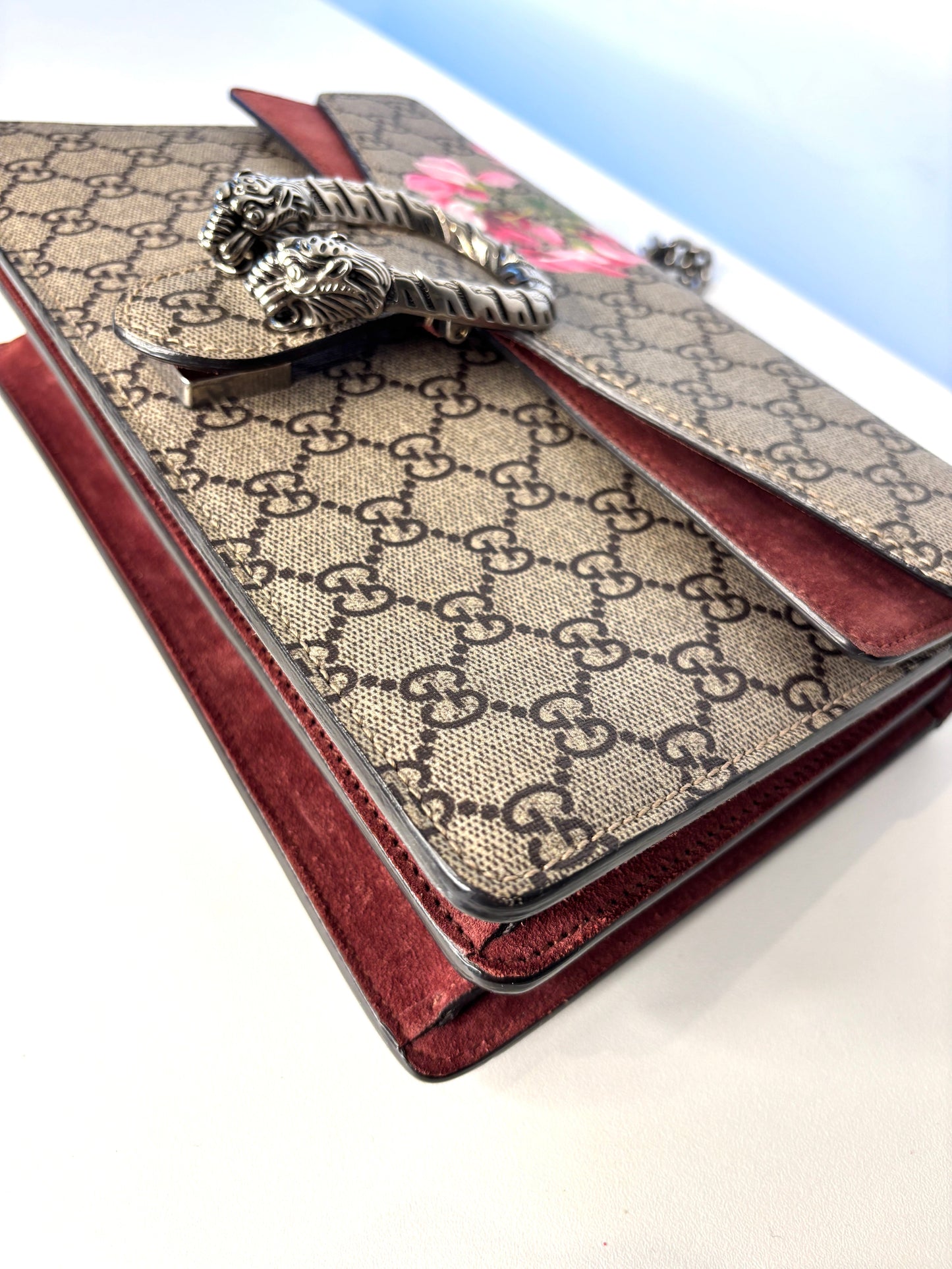 Gucci Dionysus GG Blooms Supreme Shoulder Bag Preloved