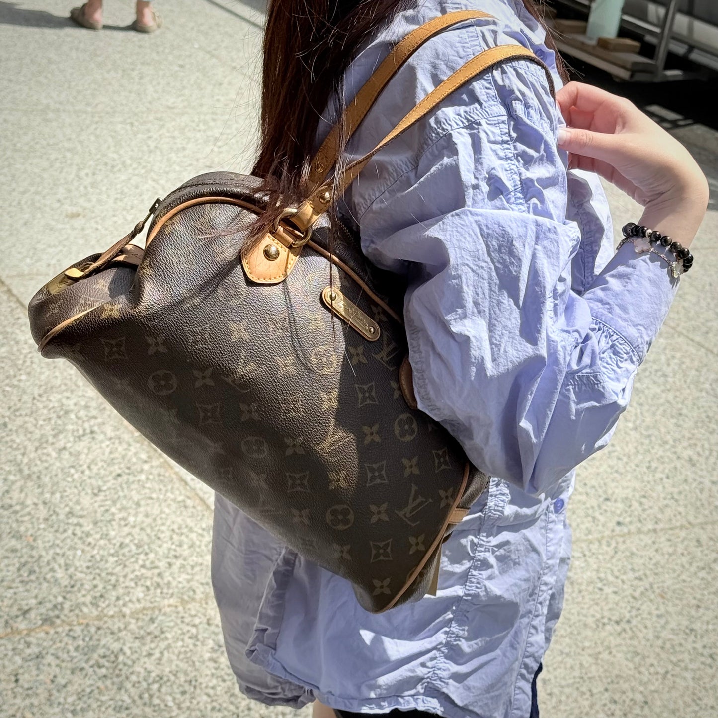 Louis Vuitton Montorguiel Handbag