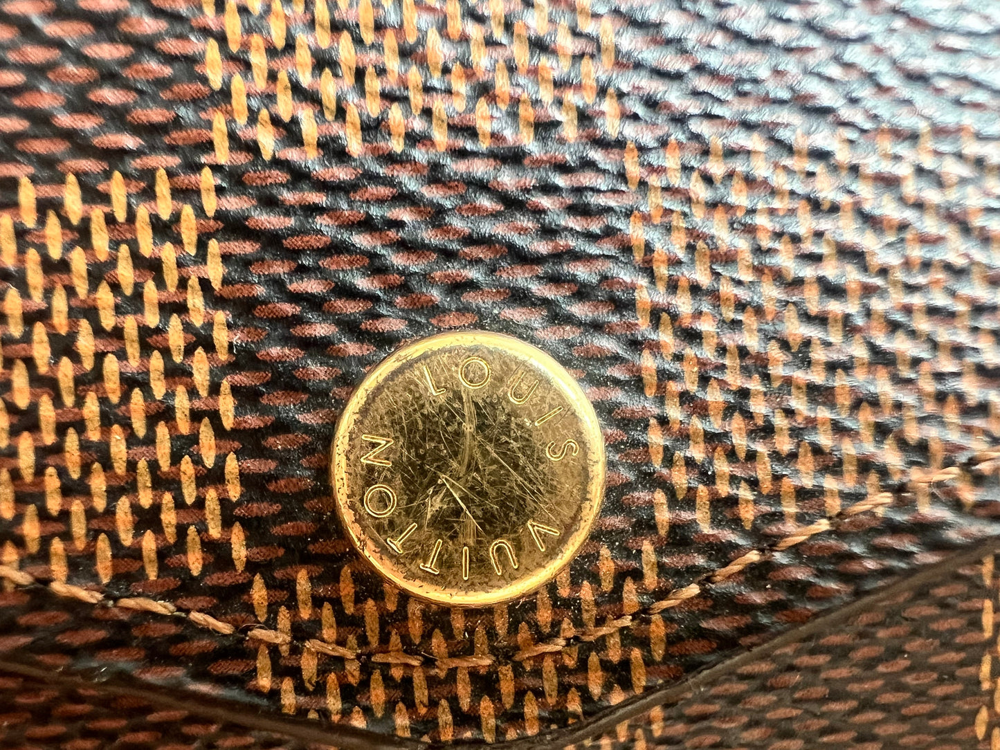 Louis Vuitton Sarah Wallet in Damier Ebene and Rose Ballerine (RRP £495)