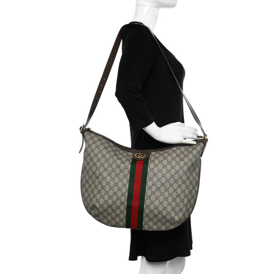 Gucci GG Supreme Ophidia Large Shoulder Bag (RRP £1090)
