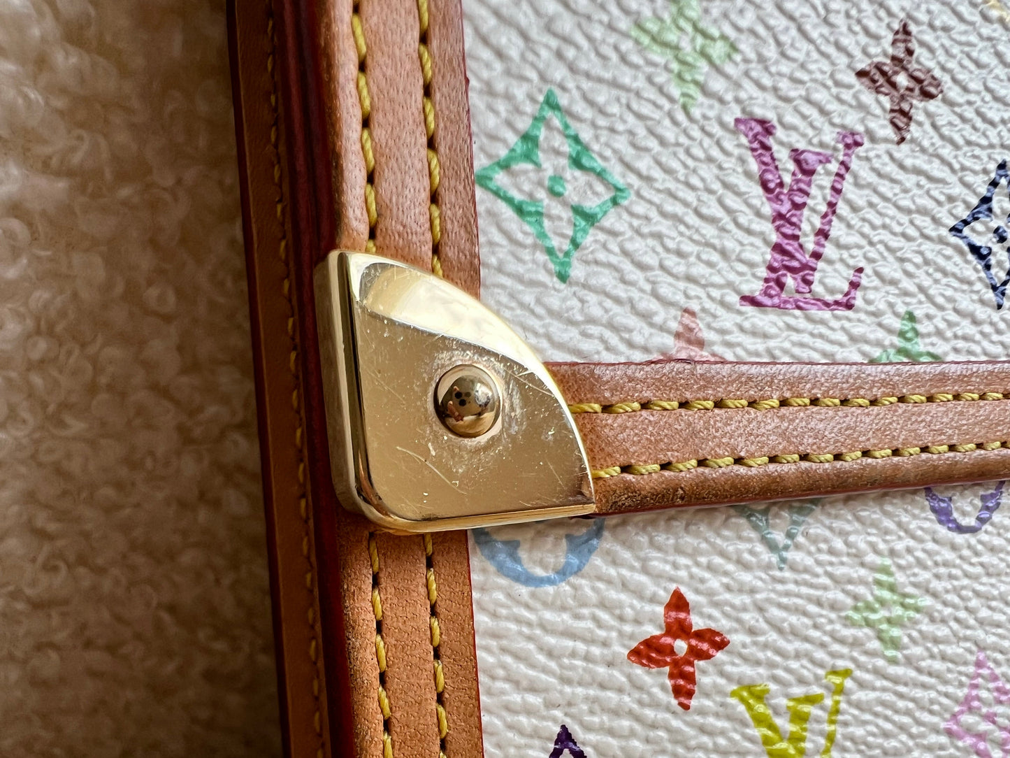 Louis Vuitton Tekashi Port Tresor Wallet Multicolore