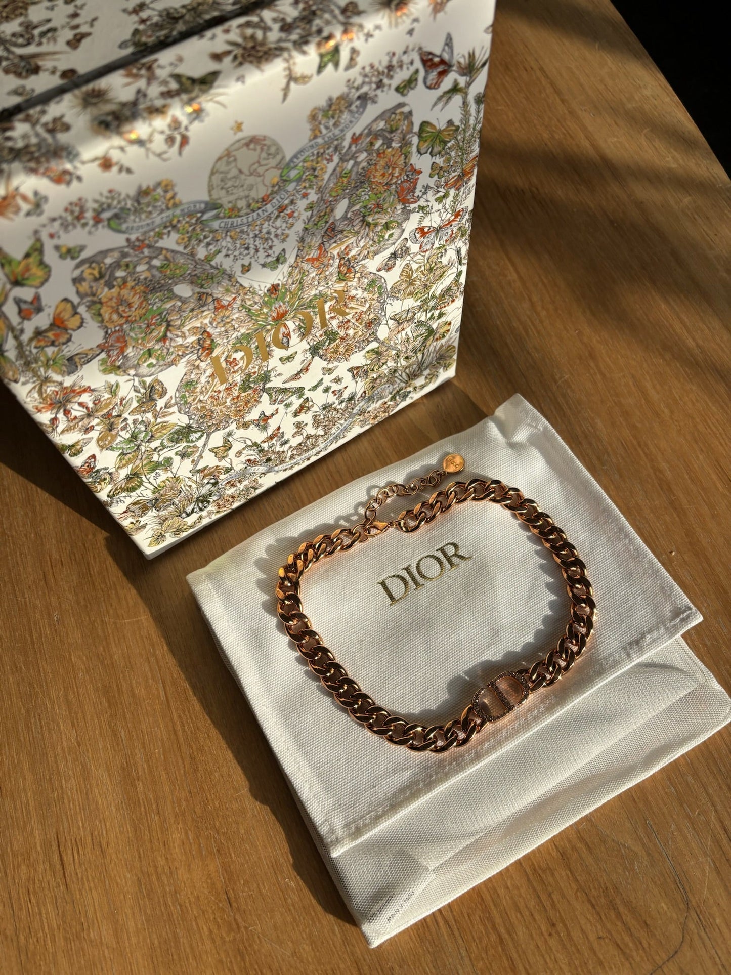 Christian Dior 'CD' Choker