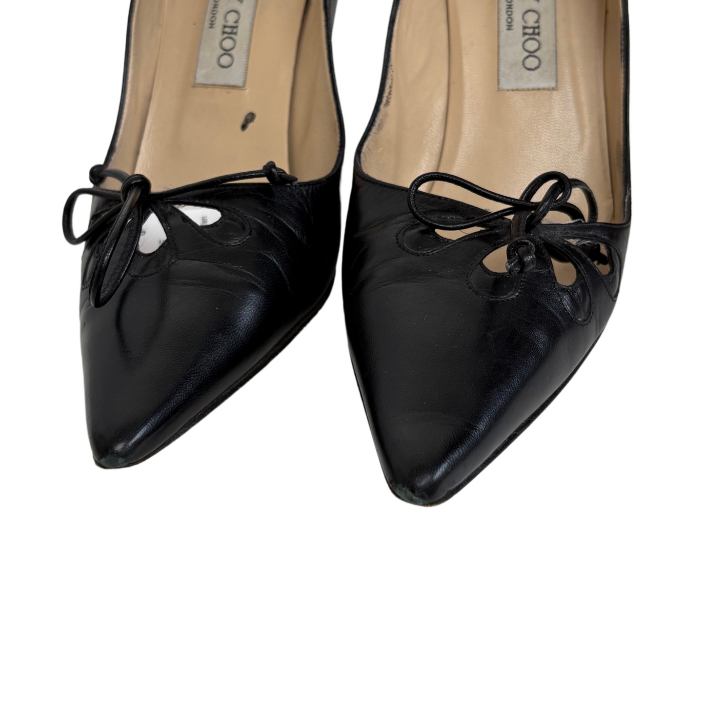 Jimmy Choo Vintage Kitten Heels - Women's 38