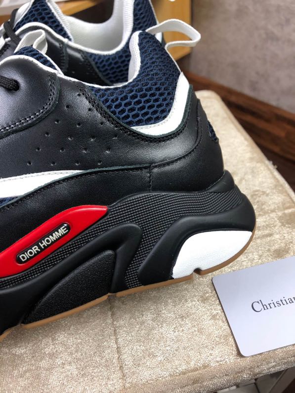 Christian Dior B22 Black Red Sneaker