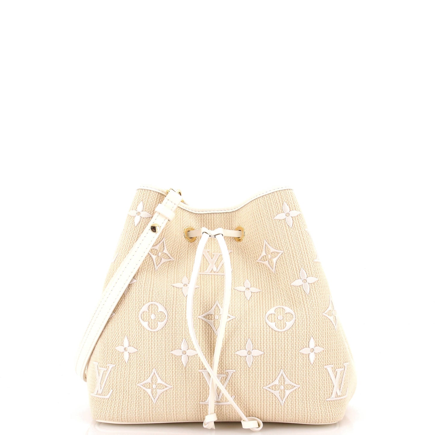 Louis Vuitton Neo Noe By The Pool Monogram Raffia MM