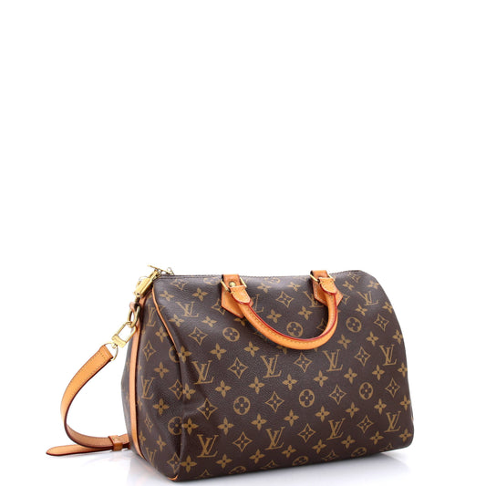Louis Vuitton Speedy Bandouliere Bag Monogram Canvas 30