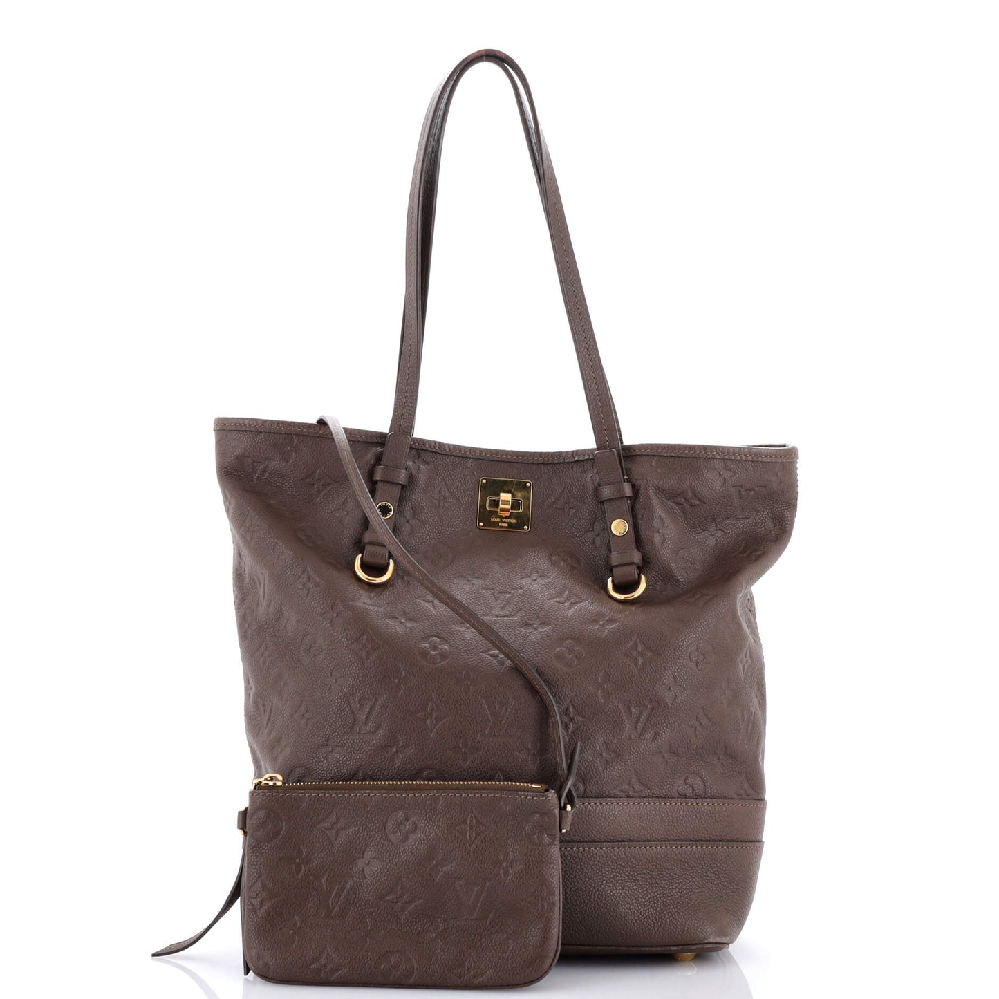 Louis Vuitton Citadine Handbag Monogram Empreinte Leather PM