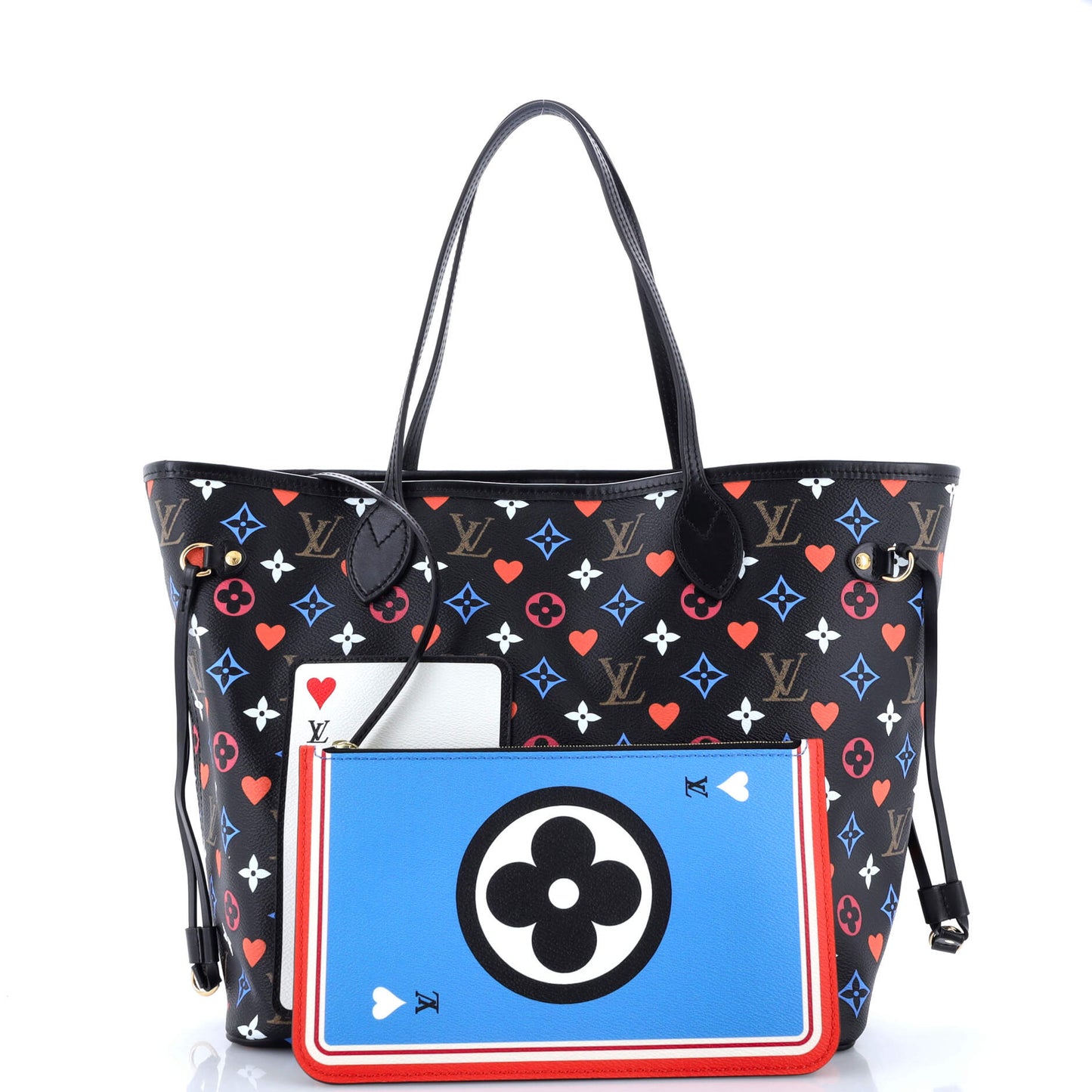Louis Vuitton Neverfull NM Tote Limited Edition Game On Multicolor Monogram MM