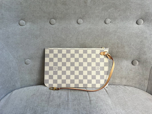 Louis Vuitton Pouch (from Neverfull) in Damier Azur