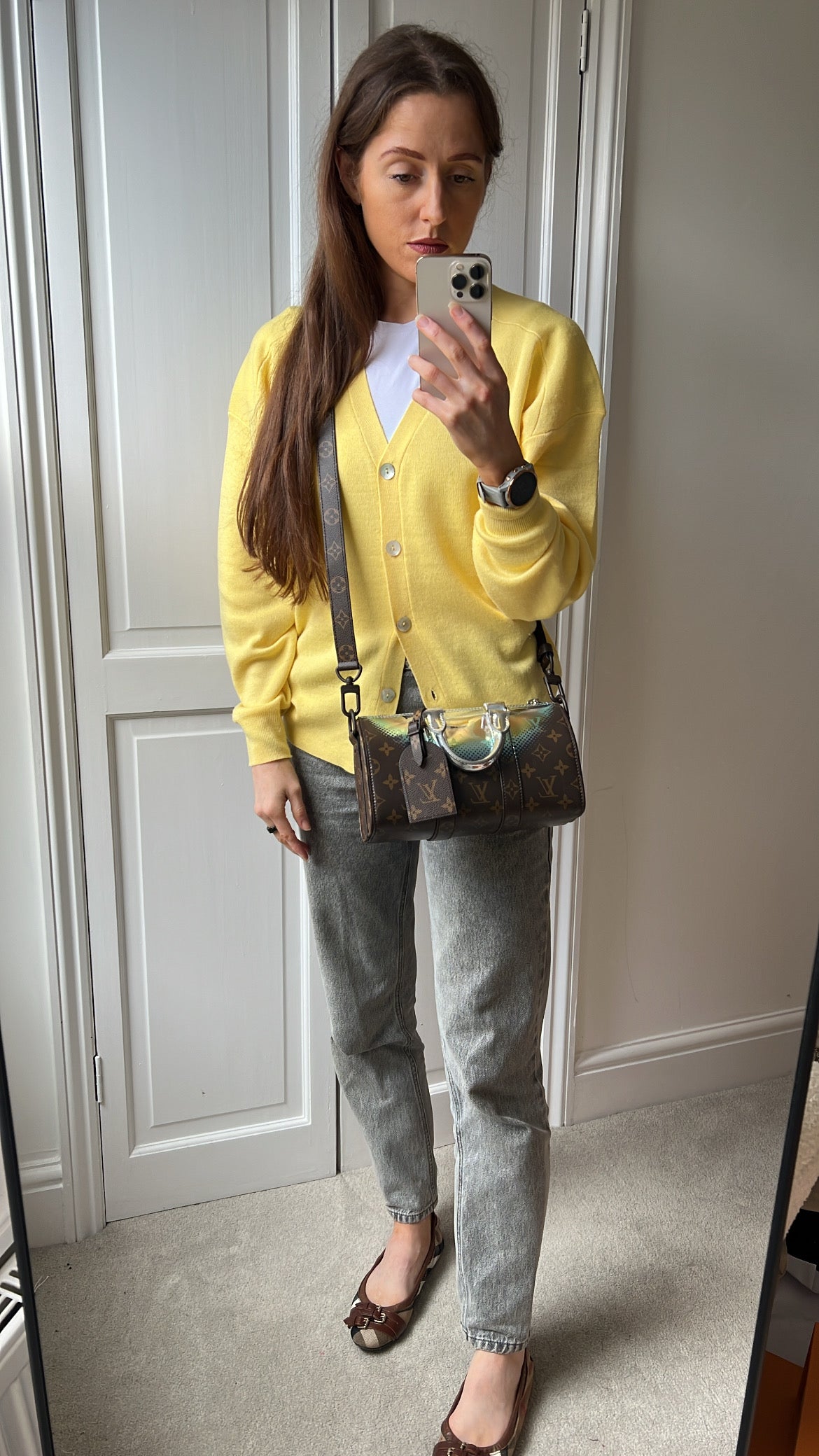 Louis Vuitton Nebula Keepall Bandouliere 25 (RRP £2,570)