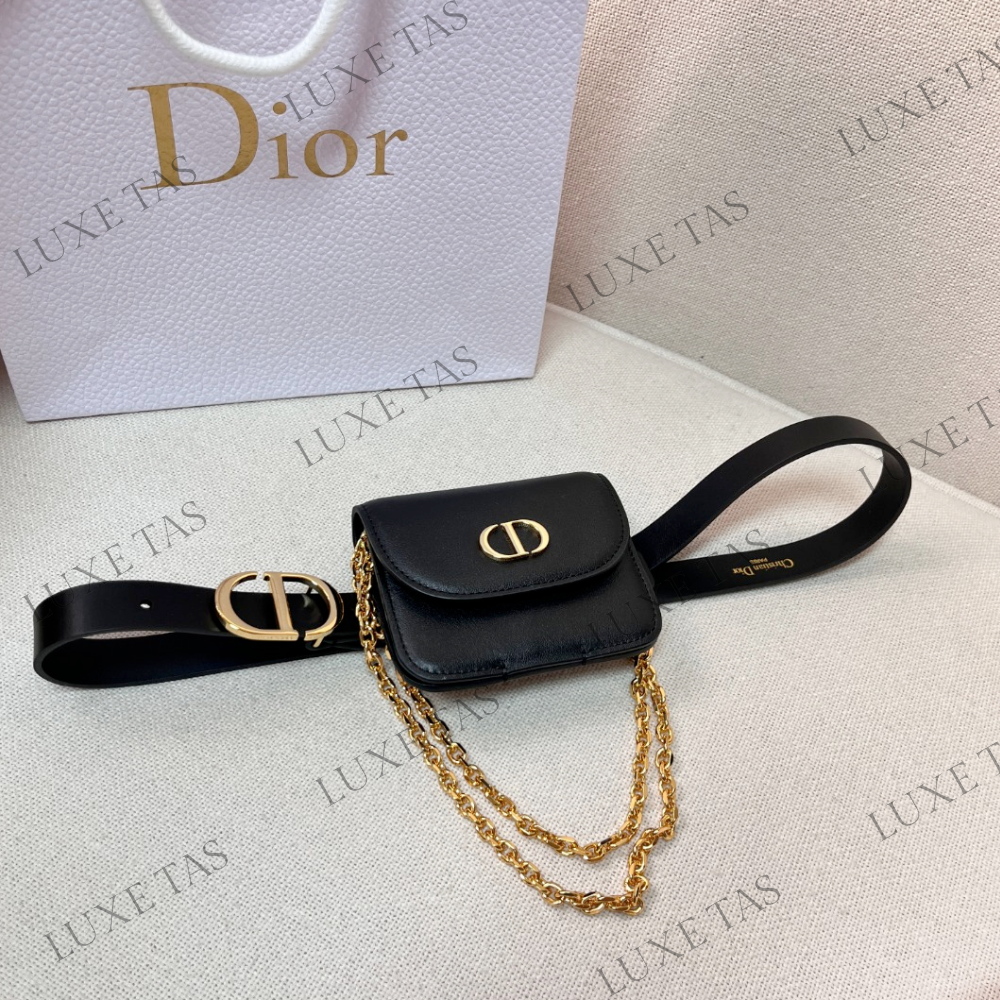 30 Montaigne Removable Pouch Belt Designer Belts for Women
