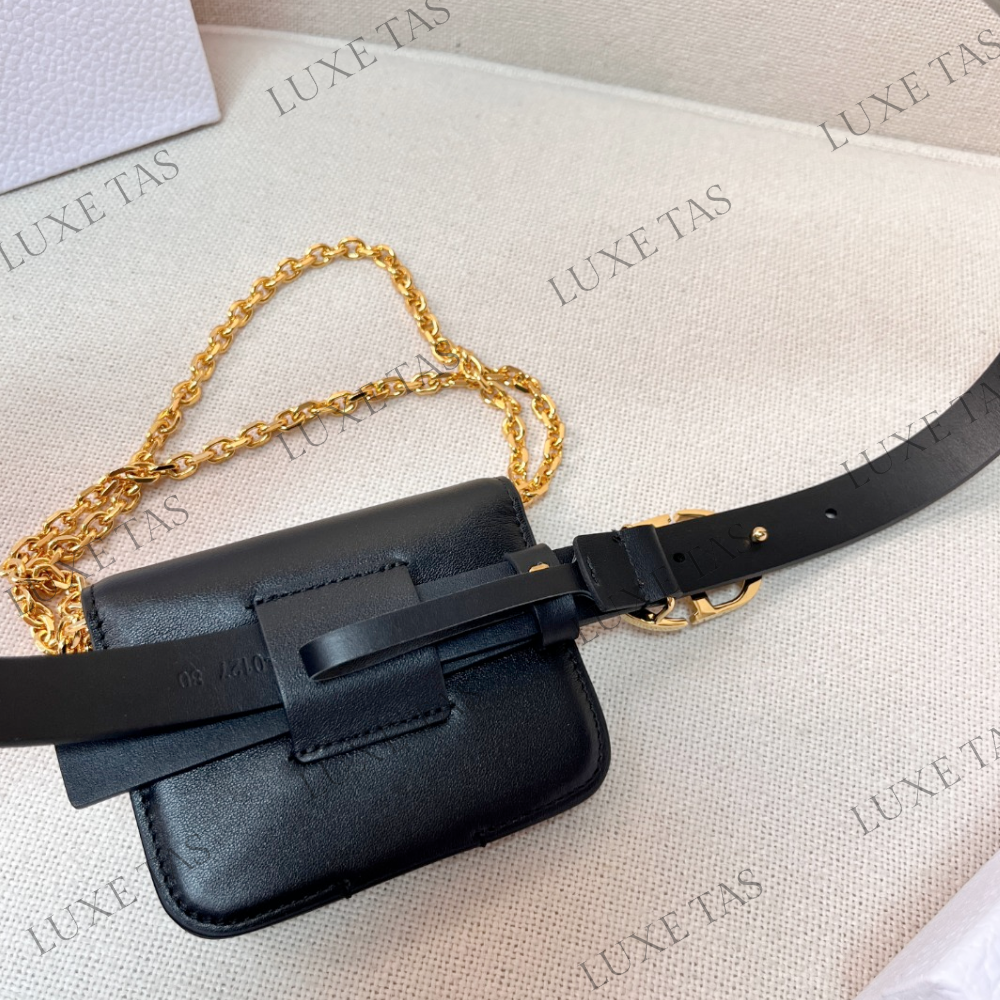 30 Montaigne Removable Pouch Belt Designer Belts for Women