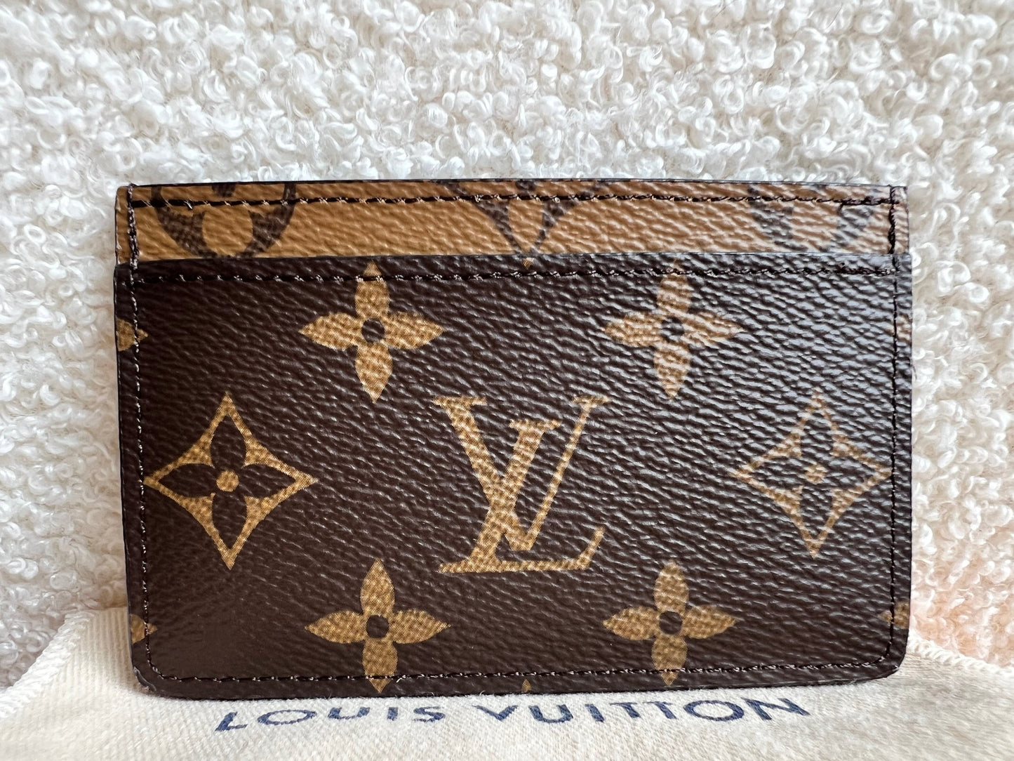 Louis Vuitton Card Holder Reverse Monogram (RRP £195)