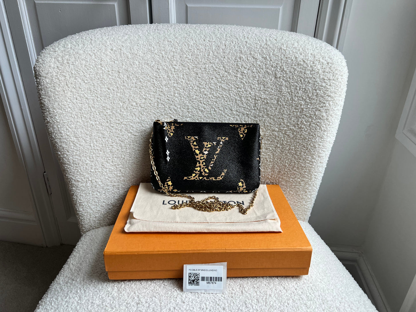 Louis Vuitton Jungle Print Double Pochette