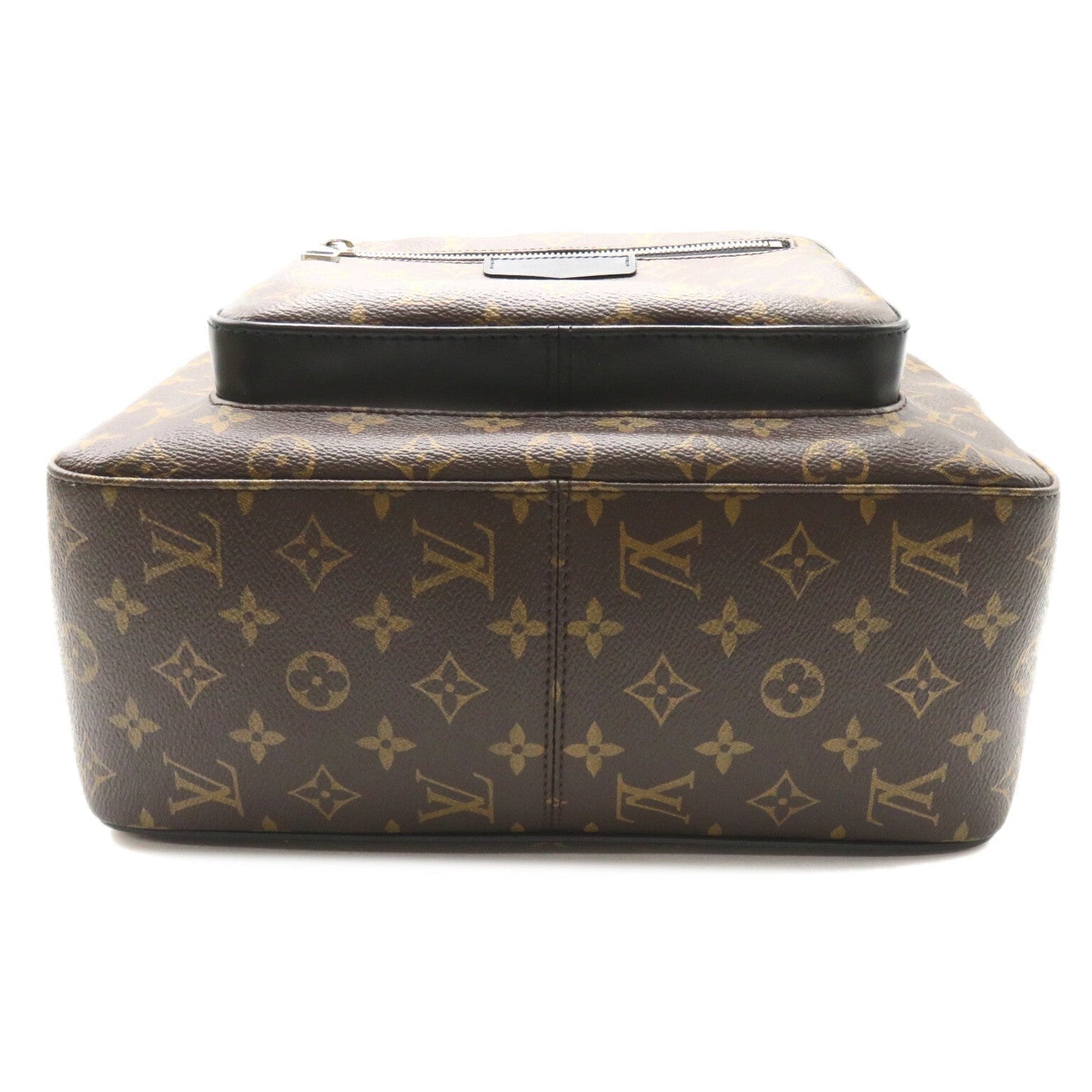 Louis Vuitton Josh N.V. Backpack Backpack Backpack Bag PVC  Canvas Monogram Makassar Mens Brown M45349