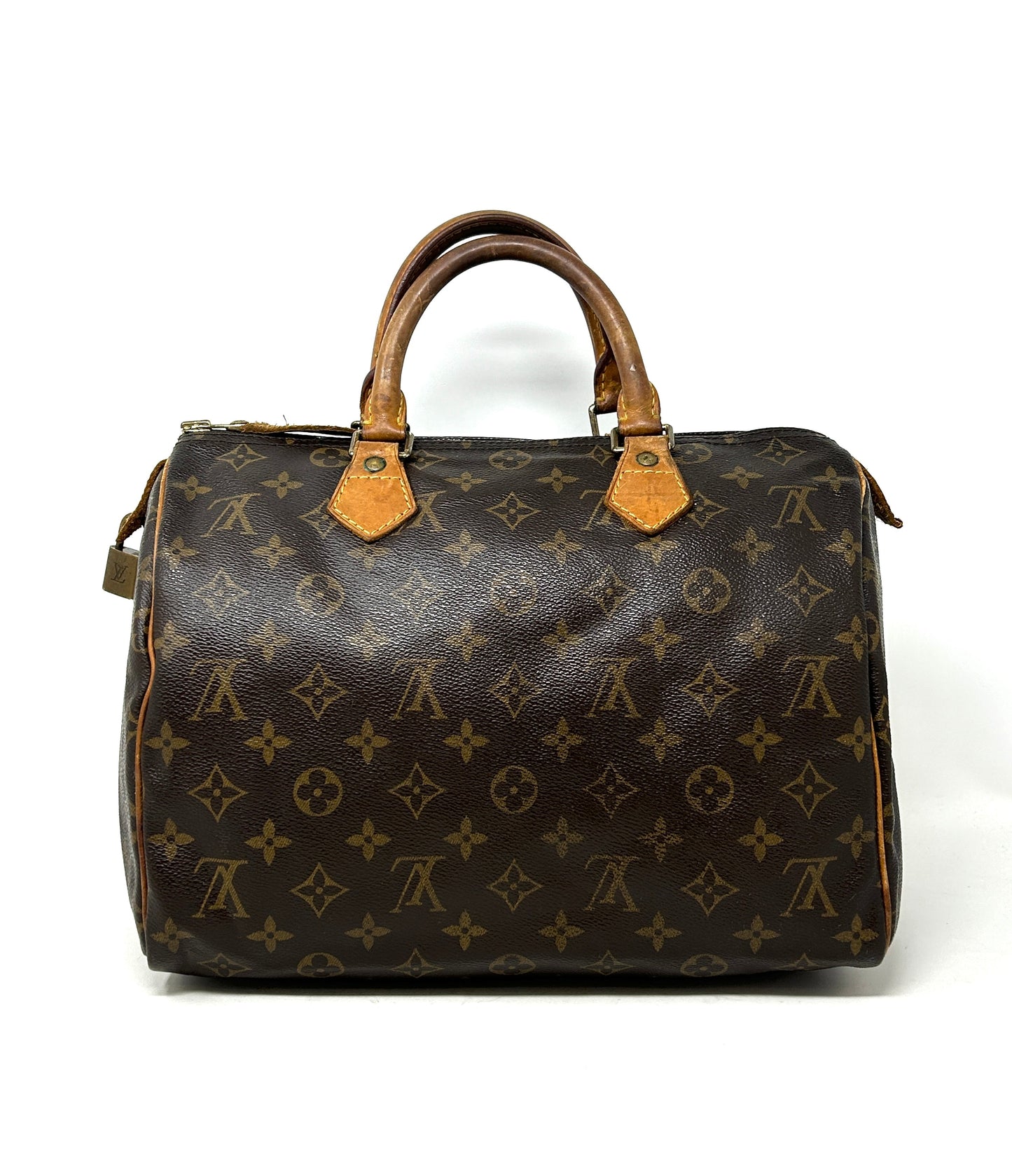 Louis Vuitton Speedy 30 Brown LV Monogram Coated Canvas Handbag