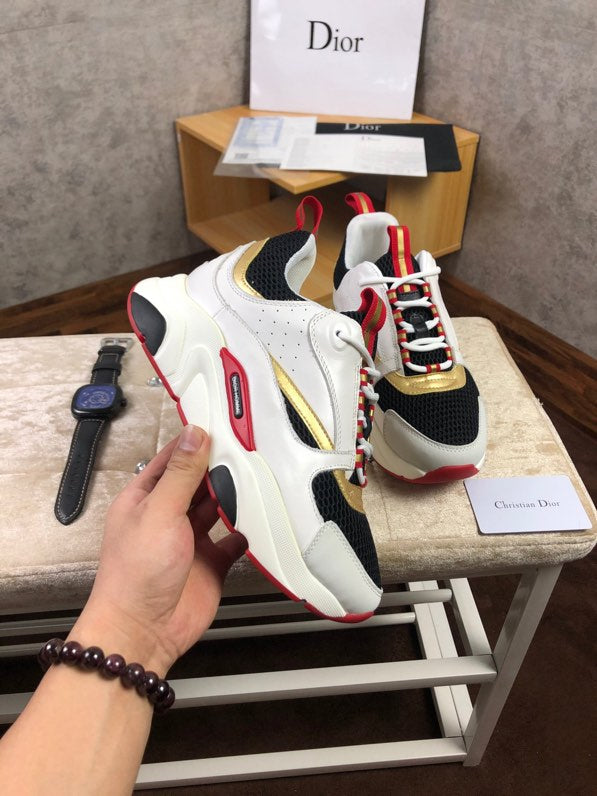 Christian Dior B22 Yellow Red Sneaker