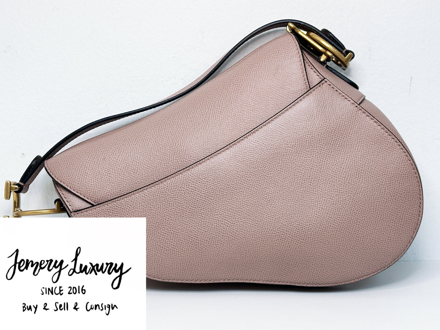 Christian Dior Saddle Bag with Strap Golden Saddle Nude Brush Grained Calfskin 2023 year