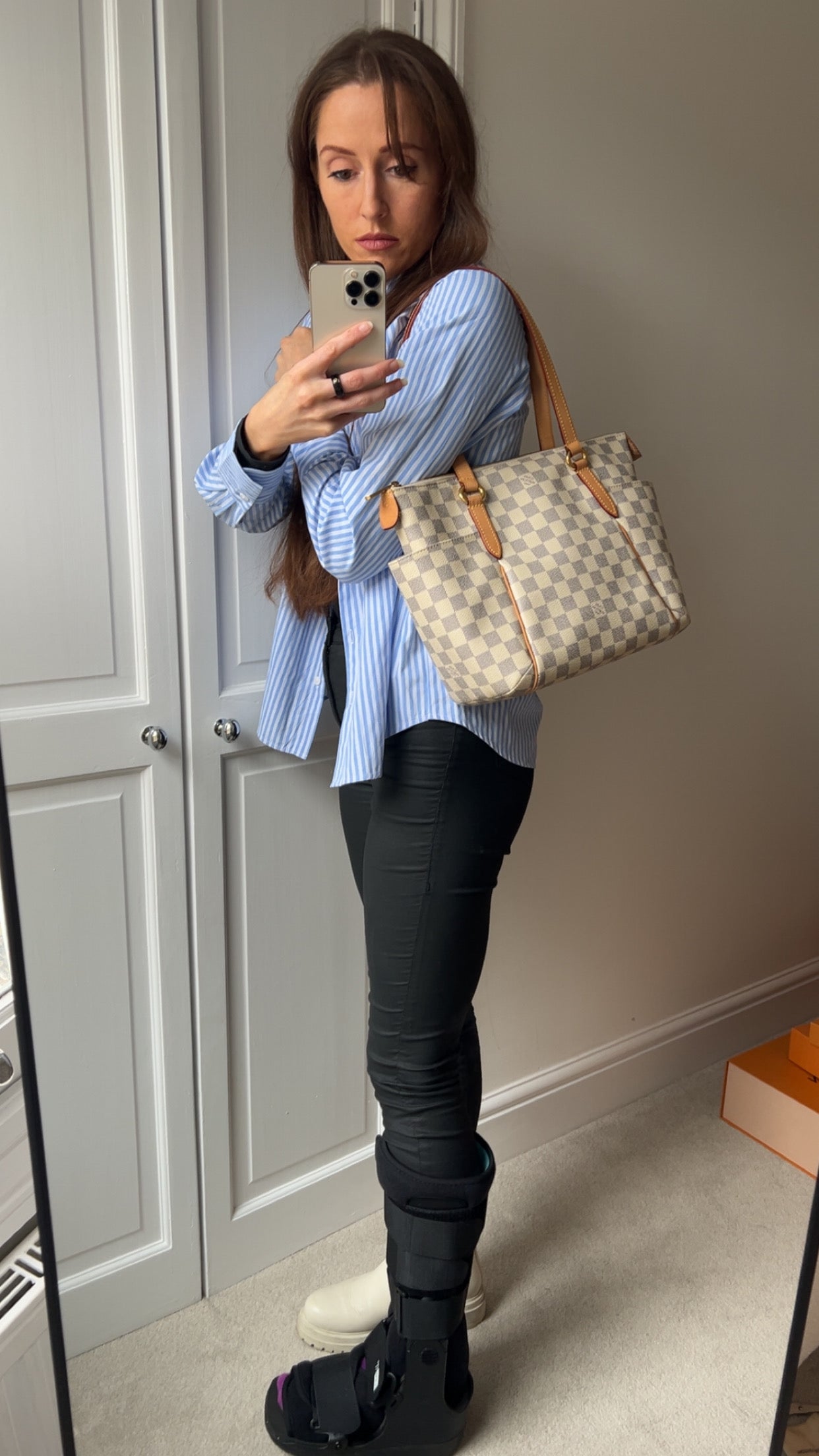 Louis Vuitton Totally PM Damier Azur