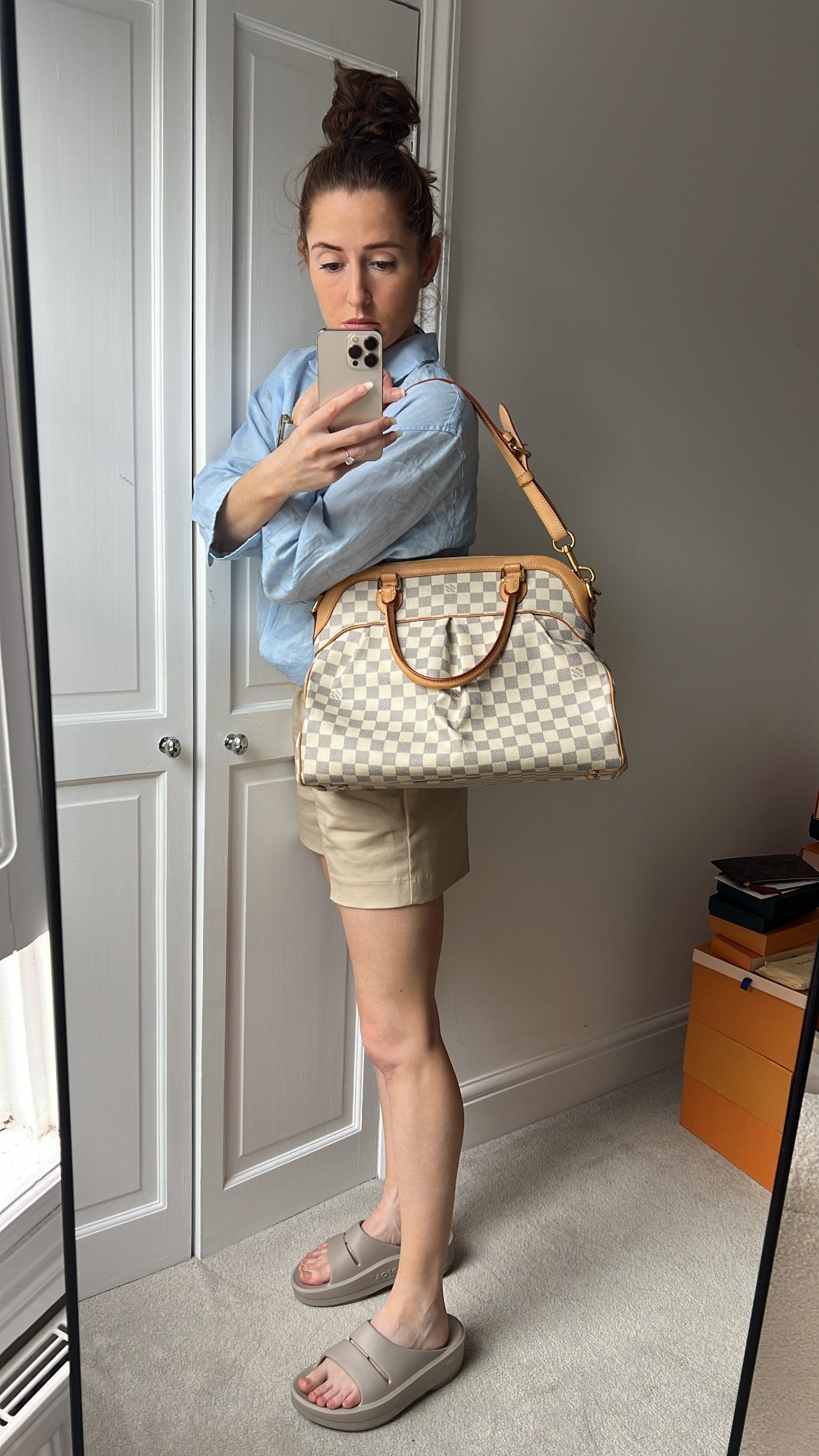Louis Vuitton Trevi GM Damier Azur
