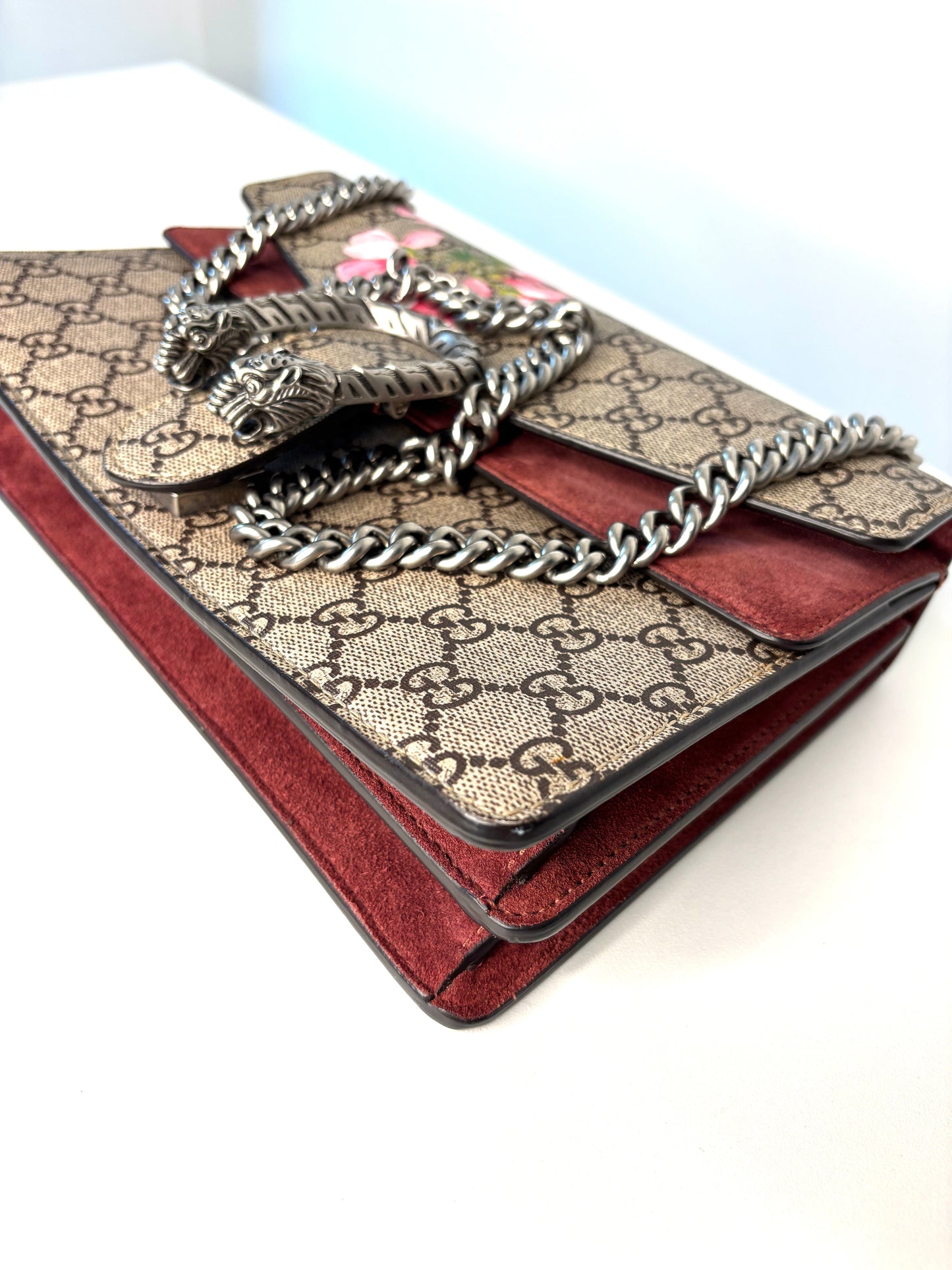 Gucci Dionysus GG Blooms Supreme Shoulder Bag - Preloved