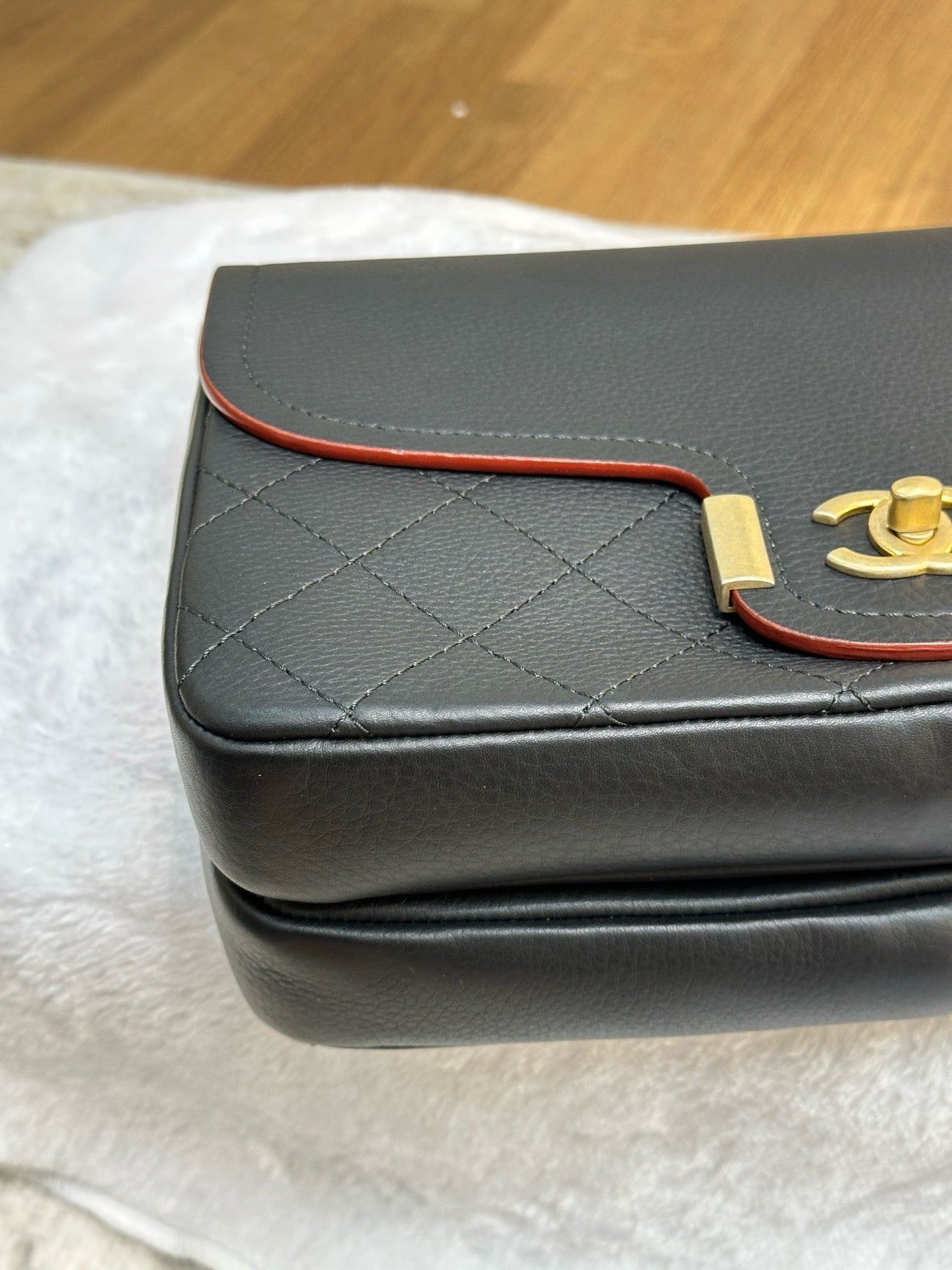 Chanel Archi Chic Flap Bag Quilted Grained Calfskin Medium