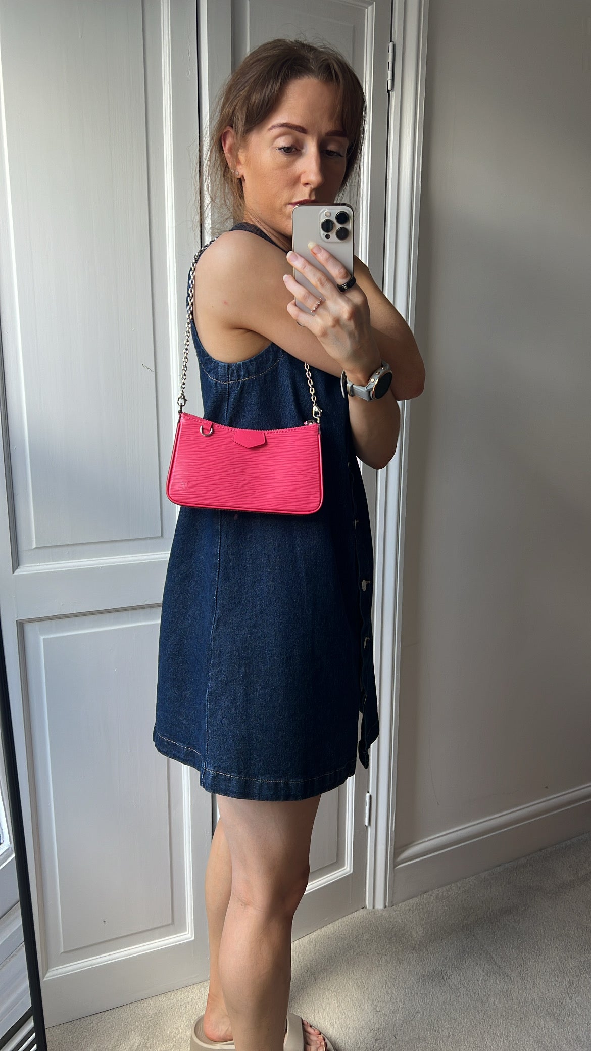 Louis Vuitton Easy Pouch Pink Epi