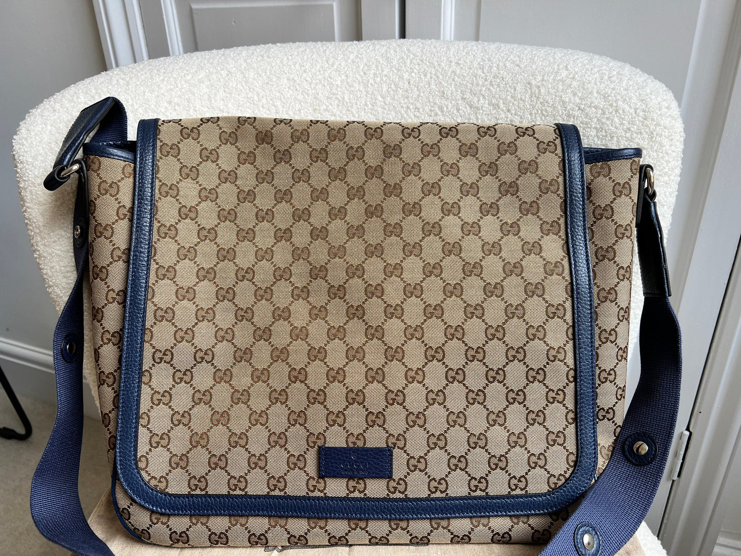 Gucci GG Canvas Baby Changing Bag