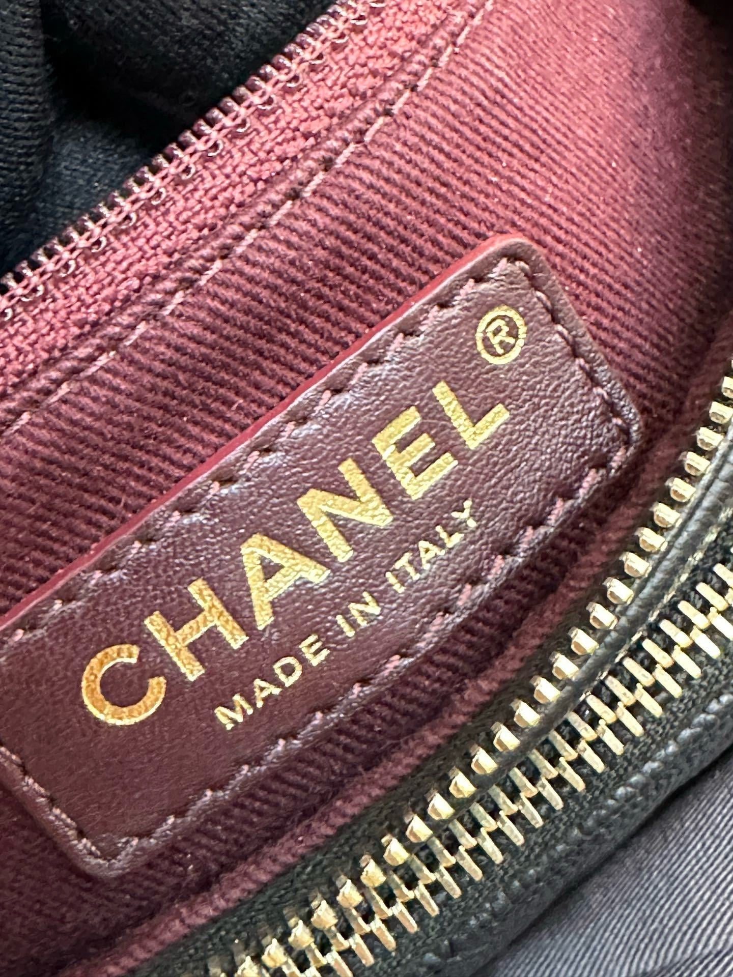 Chanel Black Quilted Caviar Leather Business Affinity Waist Belt Bag (not have card)
