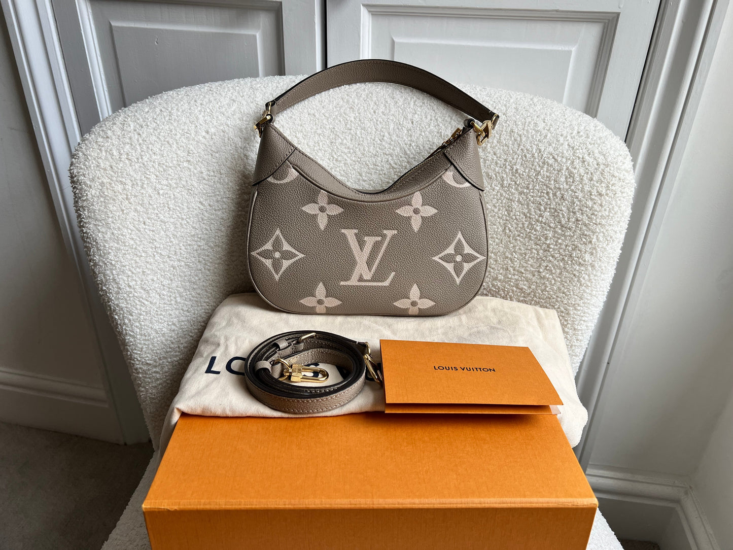 Louis Vuitton Bagatelle Bicolour Empreinte (RRP £2030)