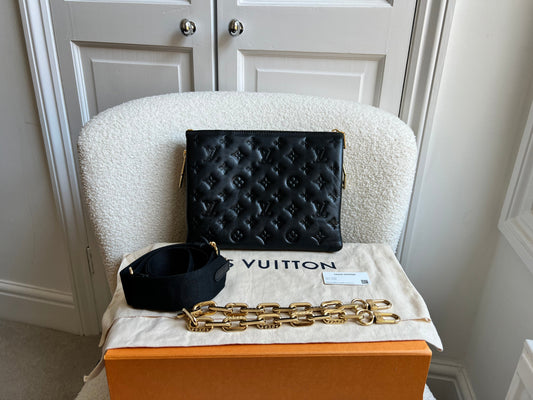 Louis Vuitton Black Coussin PM (RRP £3450)