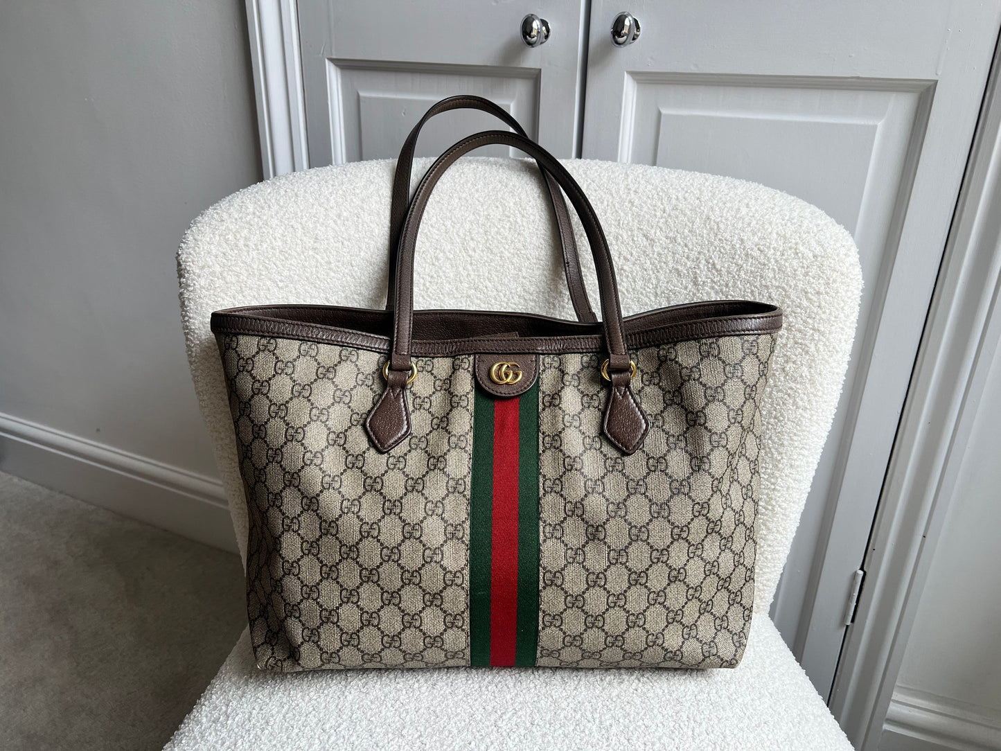 Gucci Ophidia GG Supreme Medium Tote (RRP £1440)