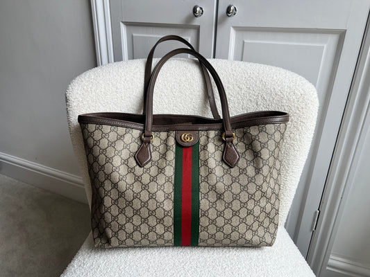 Gucci Ophidia GG Supreme Medium Tote (RRP £1440)