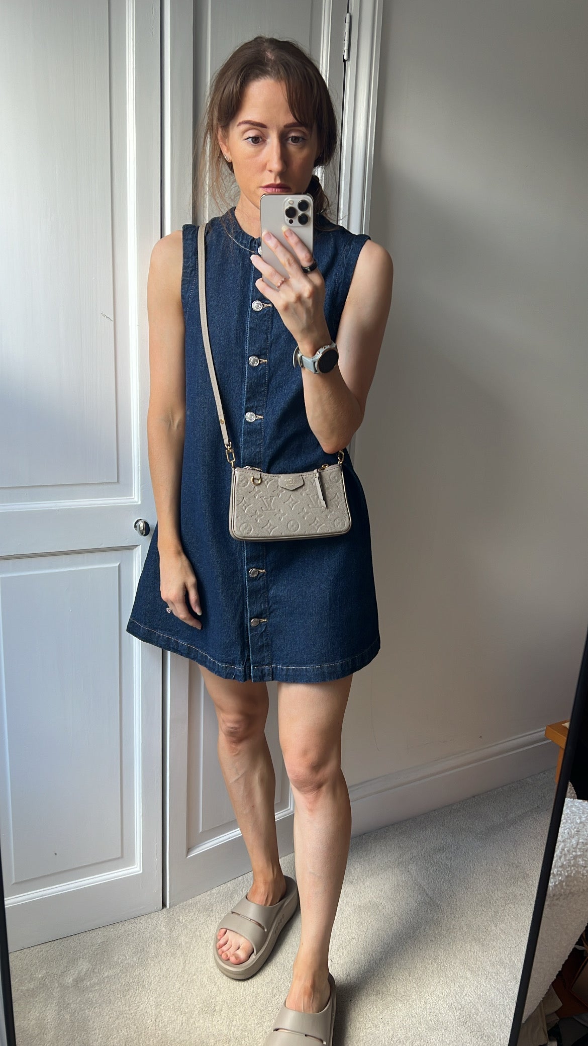 Louis Vuitton Easy Pouch Dune Empreinte (RRP £1320)