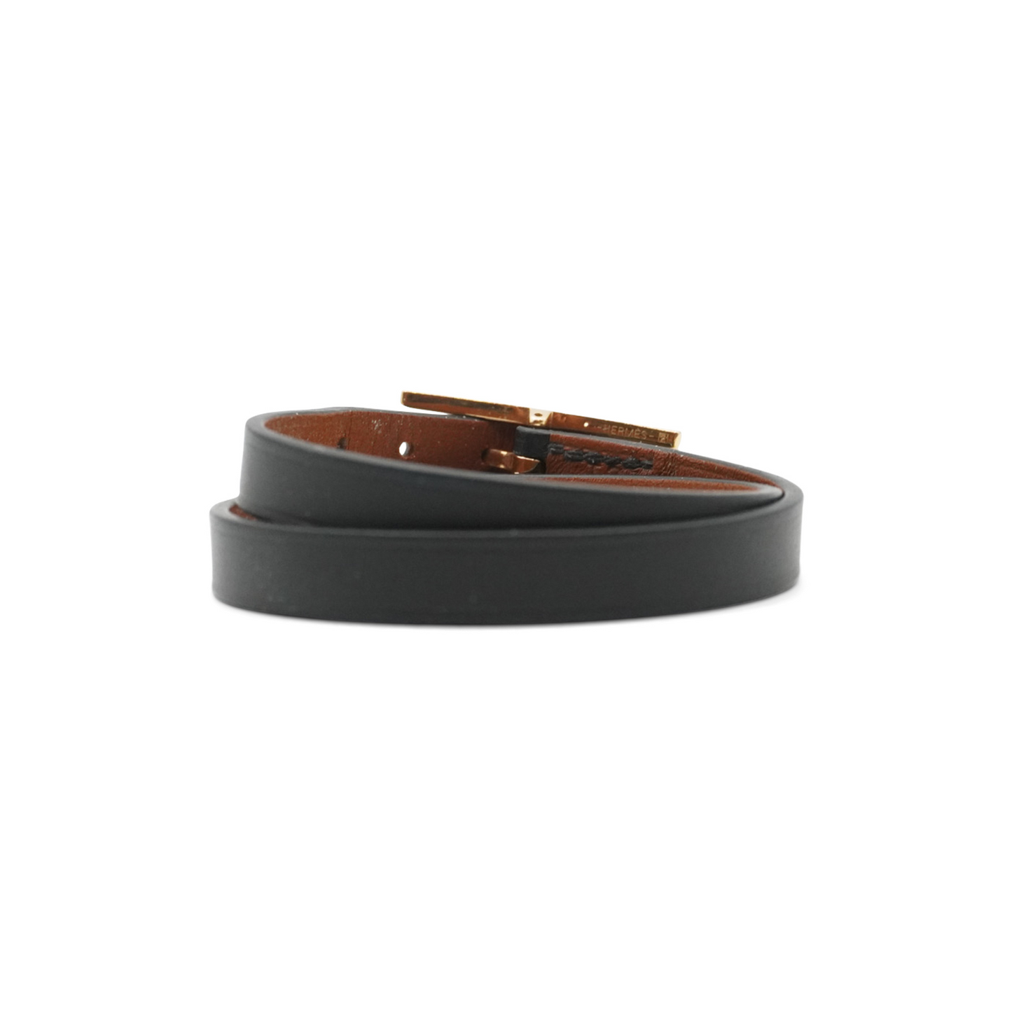 Hermes 'Behapi Double Tour' Wrap Bracelet